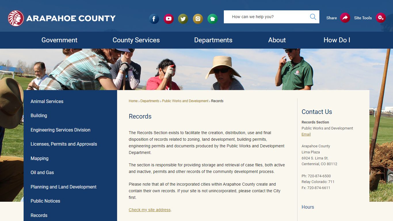 Records | Arapahoe County, CO - Official Website